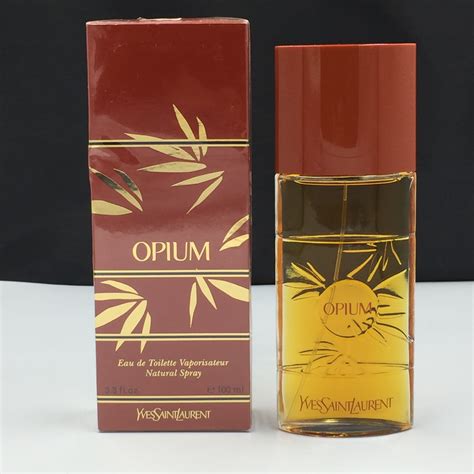 ysl opium edt 100ml|opium YSL bottle open.